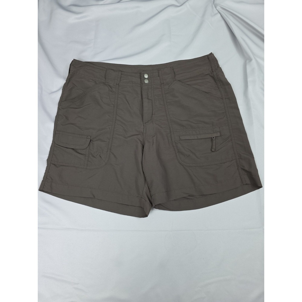 World Wide Sportsman Shorts Fishing Lightweight Summer Womens 10 Brown Hiking